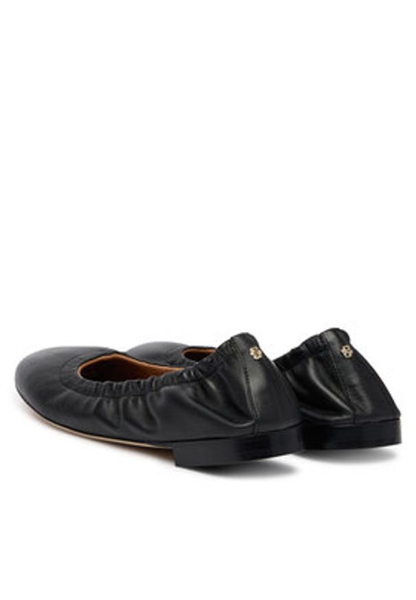 BOSS Baleriny Rosaline 50557680 Czarny. Kolor: czarny. Materiał: skóra