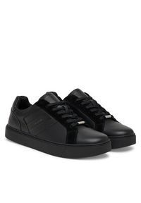 Calvin Klein Sneakersy Classic Cupsole Laceup Tape Lth2 YM0YM01448 Czarny. Kolor: czarny. Materiał: skóra #3