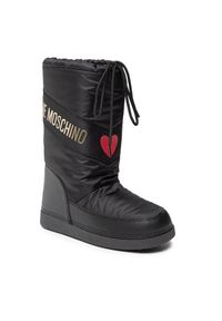 Love Moschino - Śniegowce LOVE MOSCHINO. Kolor: czarny