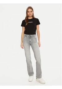 Guess Jeans T-Shirt W5RI54 J1314 Czarny Regular Fit. Kolor: czarny. Materiał: bawełna #5