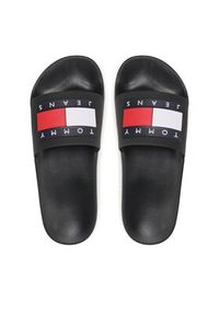 Tommy Jeans Klapki Pool Slide Ess EM0EM01191 Czarny. Kolor: czarny