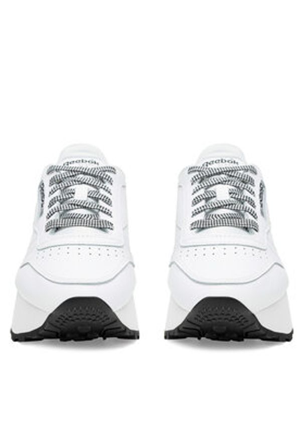 Reebok Sneakersy CLASSIC LEATHER TRIPLE LIFT 100209620 Biały. Kolor: biały. Materiał: skóra. Model: Reebok Classic
