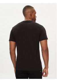 Versace Jeans Couture T-Shirt 76GAHT00 Czarny Regular Fit. Kolor: czarny. Materiał: bawełna