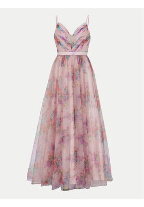 Hey Kyla Sukienka wieczorowa 5AG045HK Różowy Slim Fit. Kolor: różowy. Materiał: syntetyk. Styl: wizytowy