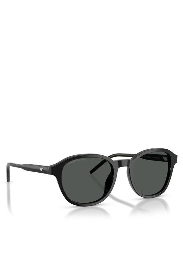 Emporio Armani Okulary przeciwsłoneczne 0EA4247U 501787 Czarny. Kolor: czarny