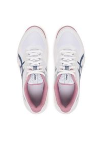 Asics Buty do tenisa Game Ff Clay/Oc 1042A282 Biały. Kolor: biały. Materiał: skóra. Sport: tenis #4