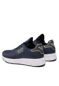 EA7 Emporio Armani Sneakersy X8X123 XK300 S323 Granatowy. Kolor: niebieski. Materiał: materiał #4
