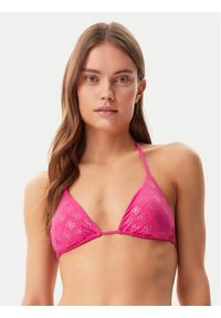 Guess Góra od bikini E5GJ13 MC040 Różowy. Kolor: różowy. Materiał: syntetyk