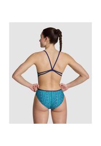 Arena - Strój Kąpielowy Starfish Swimsuit Lace. Kolor: niebieski