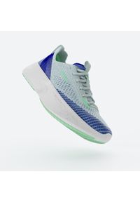 KIPRUN - Buty do biegania męskie Kiprun KipX. Kolor: niebieski, zielony, wielokolorowy. Sport: bieganie