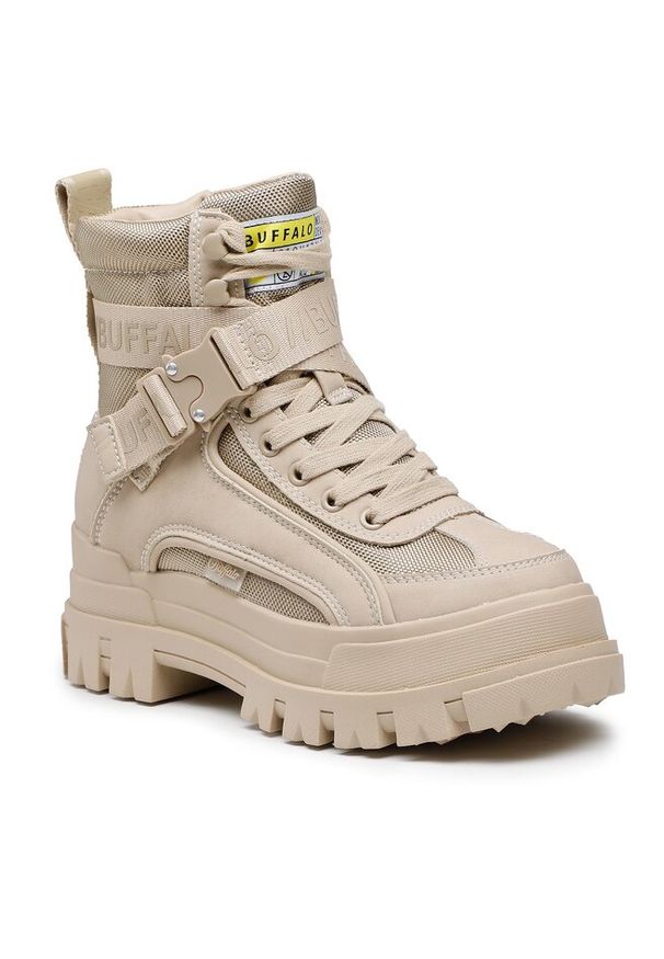 Trzewiki Buffalo. Kolor: beżowy