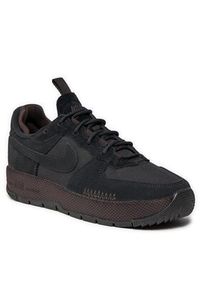 Nike Sneakersy Air Force 1 Wild FB2348 001 Czarny. Kolor: czarny. Materiał: zamsz, skóra. Model: Nike Air Force #4