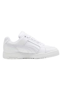 Puma - Trampki Męskie Skóra Niskie Slipstream. Kolor: biały. Materiał: skóra. Sport: turystyka piesza