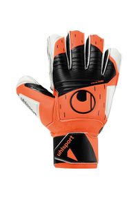 UHLSPORT - Rękawice bramkarskie Uhlsport Soft Resist+ Flex Frame. Kolor: pomarańczowy, wielokolorowy, biały