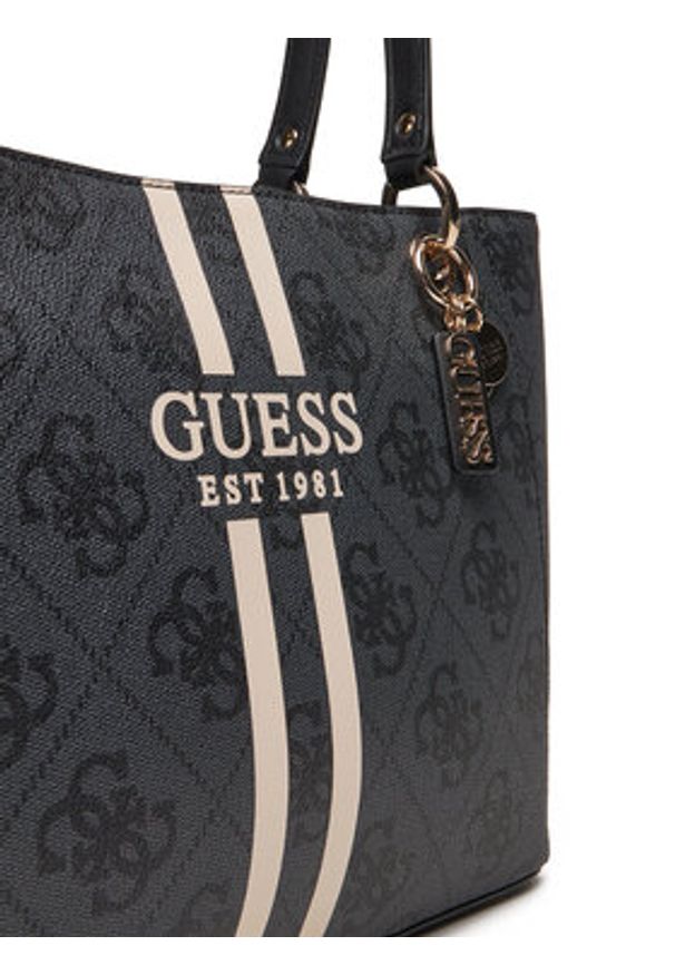 Guess Torebka HWOS96 72250 Czarny. Kolor: czarny. Materiał: skórzane