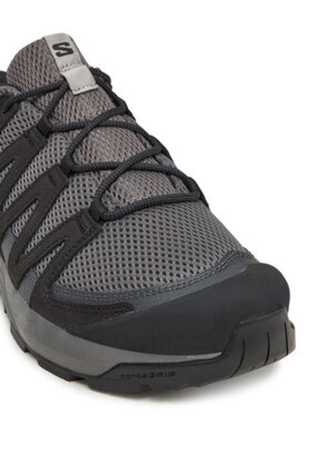 salomon - Salomon Trekkingi X-Adventure Recon L47813400 Szary. Kolor: szary. Materiał: nubuk, skóra. Sport: turystyka piesza