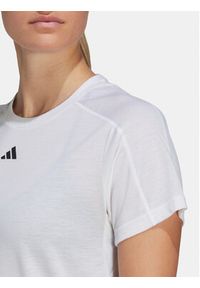 Adidas - adidas Koszulka techniczna Train Essentials HR7796 Biały Regular Fit. Kolor: biały. Materiał: syntetyk #7