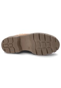 Brązowe Botki Artiker Ciepłe Obuwie Damskie. Kolor: brązowy. Materiał: skóra. Styl: klasyczny #5