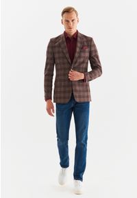 Pako Lorente - PAKO LORENTE – Marynarka męska P22WP-3X-031-D-S. Okazja: na co dzień. Materiał: wełna. Styl: casual #7
