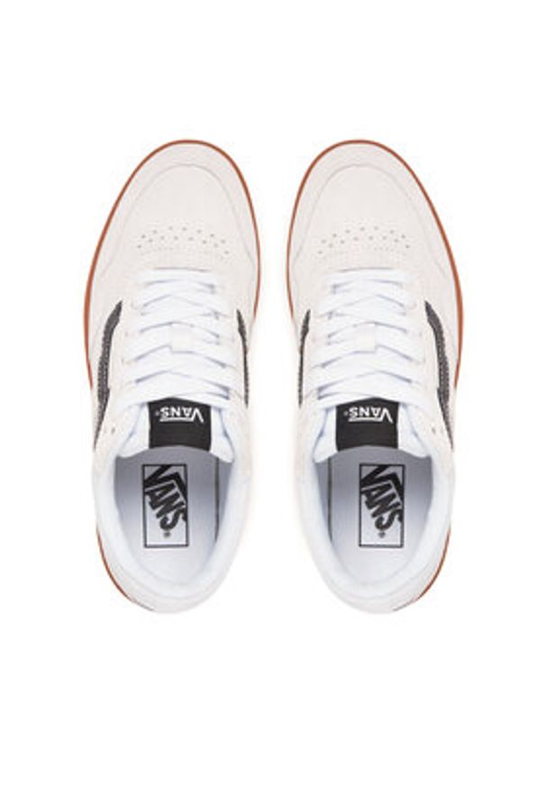 Vans Sneakersy Cruze 3.0 VN000D6S9DH1 Biały. Kolor: biały. Materiał: skóra, zamsz