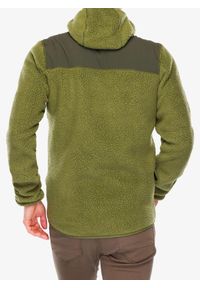 Kurtka polarowa męska Rab Outpost Hoody. Kolor: zielony. Materiał: polar