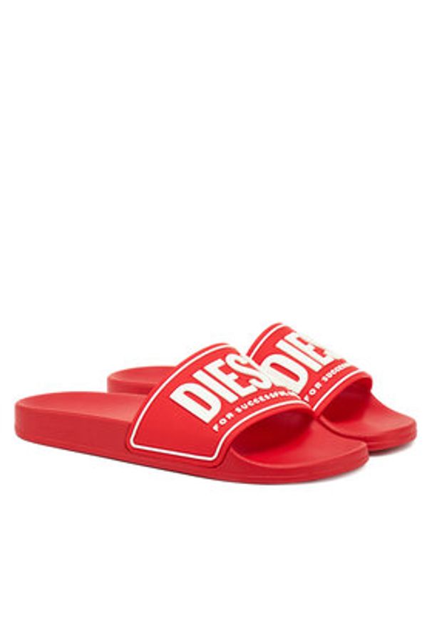 Diesel Klapki Y02854 P4441 H8991 Czerwony. Kolor: czerwony