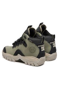 DC Shoes Trapery Navigator ADYB100021-ARO Szary. Kolor: szary. Materiał: skóra