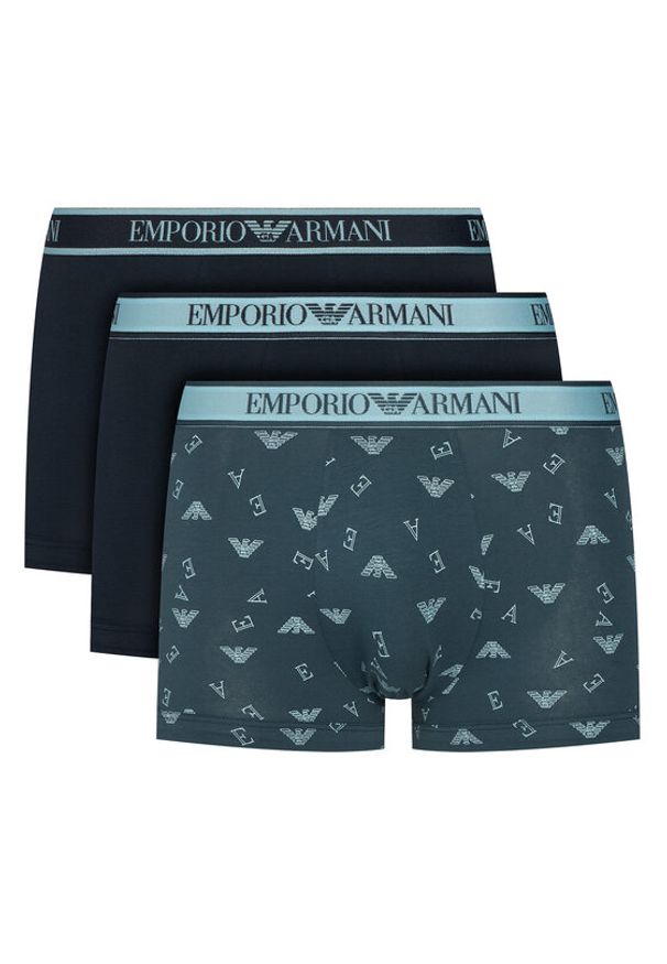 Emporio Armani Underwear Komplet bokserek EM000370 AF20669 MB148 Kolorowy. Materiał: bawełna. Wzór: kolorowy