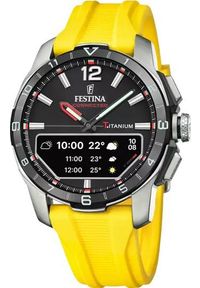 Zegarek Festina Zegarek męski Festina F23000-A żółty. Kolor: żółty #1