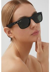 Ray-Ban - Okulary 0RB2132.622.58. Kształt: owalne. Kolor: czarny #1