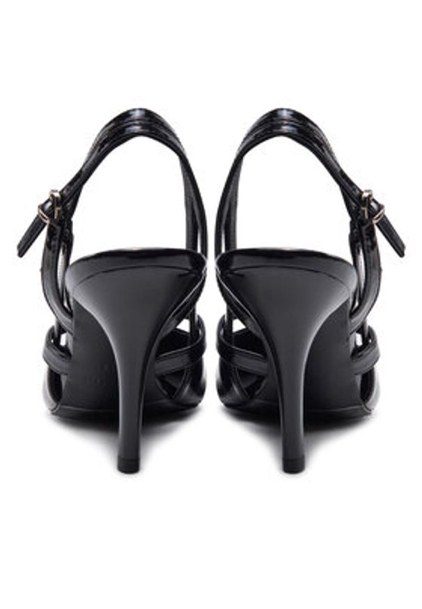 Pinko - PINKO Sandały Lucy 17 SD0181 E002 Czarny. Kolor: czarny. Materiał: skóra