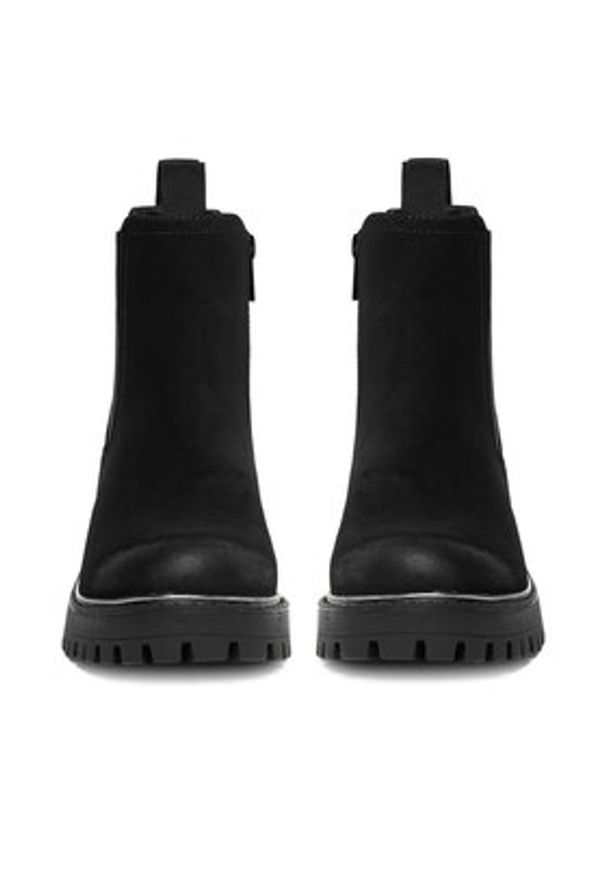 Jenny - JENNY Sztyblety CEO-WS13202-05 Czarny. Kolor: czarny. Materiał: skóra