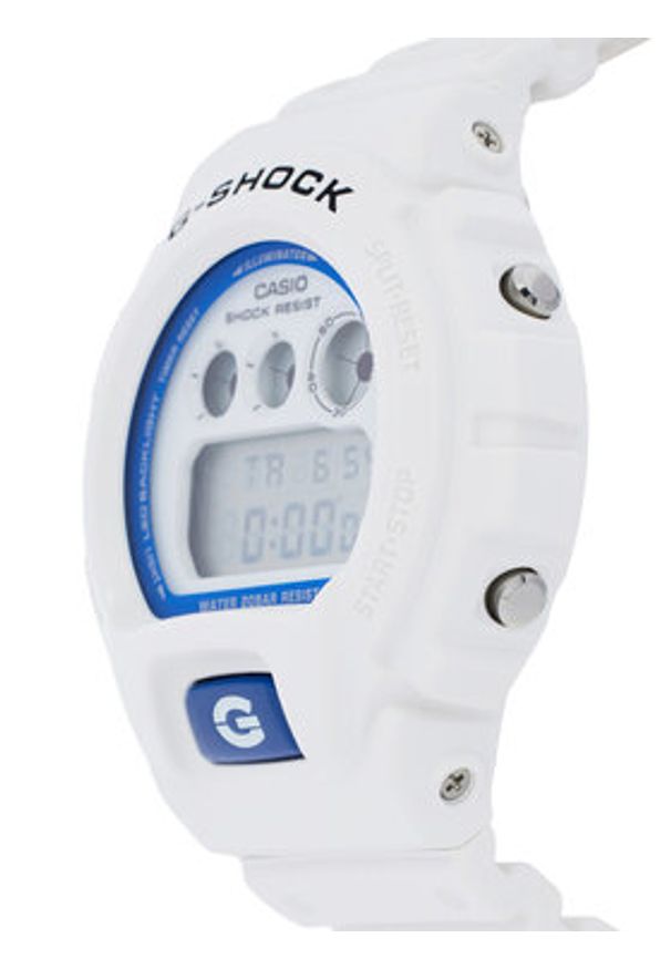G-Shock Zegarek DW-6900HDS-7ER Biały. Kolor: biały