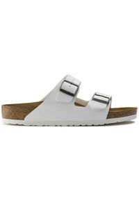 Birkenstock - Klapki damskie BIRKENSTOCK ARIZONA. Okazja: na spacer, na co dzień, do pracy. Kolor: biały. Styl: casual #1