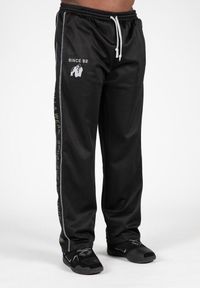 GORILLA WEAR - Functional Mesh Spodnie - Czarny/Zielony. Kolor: zielony, czarny, wielokolorowy. Materiał: mesh. Sport: fitness