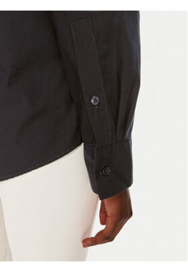 TOMMY HILFIGER - Tommy Hilfiger Koszula WW0WW43344 Granatowy Regular Fit. Kolor: niebieski. Materiał: bawełna