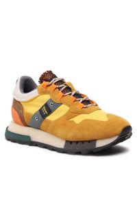 Sneakersy Blauer S3HERON01/COD Yellow/Green. Kolor: żółty #1