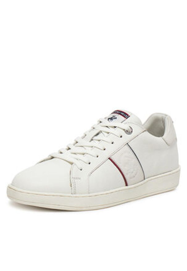 Beverly Hills Polo Club Sneakersy WI44-VOUN-03 Biały. Kolor: biały. Materiał: skóra