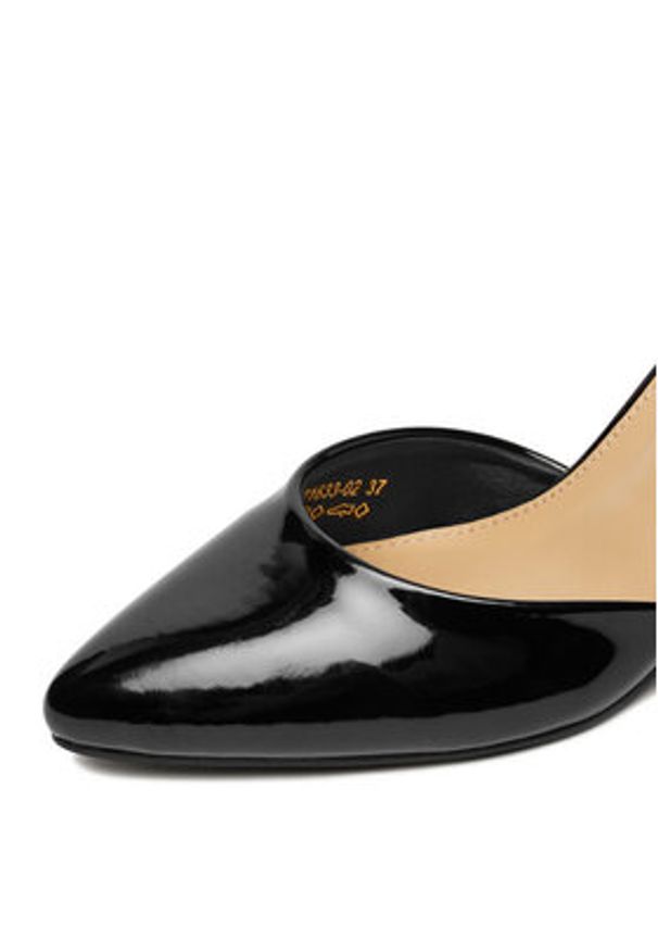 Lasocki Czółenka CEO-WSS21633-02 Czarny. Kolor: czarny. Materiał: materiał