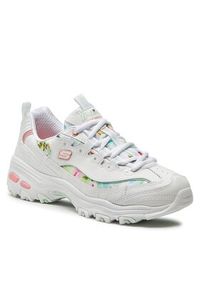 skechers - Skechers Sneakersy D'Lites-Blooming Fields 149794/WMLT Biały. Kolor: biały #5