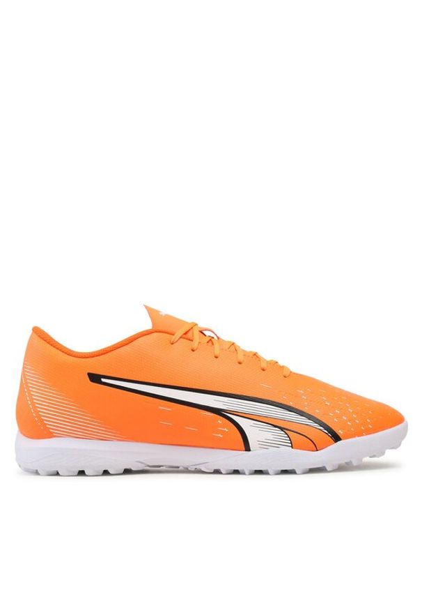 Puma Buty do piłki nożnej Ultra Play Tt Ultra 10722601 Pomarańczowy. Kolor: pomarańczowy. Materiał: skóra