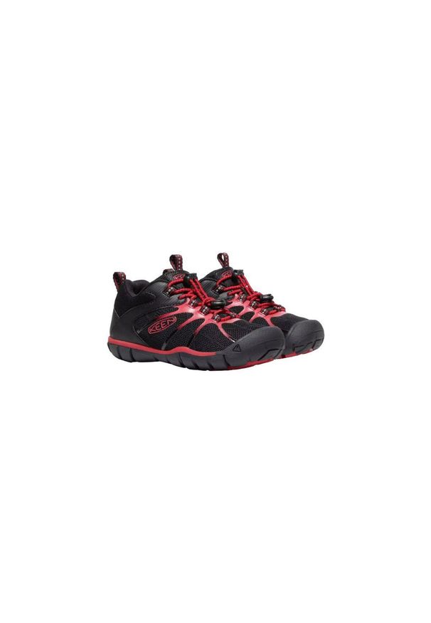 keen - Buty trekkingowe dziecięce Keen Chandler 2 Cnx. Kolor: czerwony, wielokolorowy, czarny