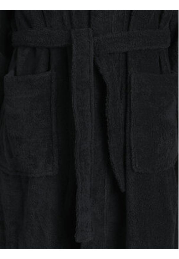 Jack & Jones Szlafrok 12243624 Czarny. Kolor: czarny. Materiał: bawełna