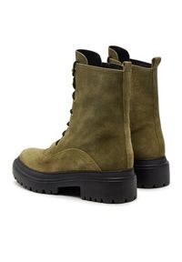 Pollini Trapery SA21104G1LTN0105 Zielony. Kolor: zielony. Materiał: skóra, zamsz #3