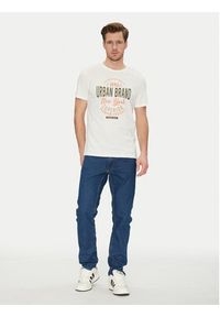 Blend T-Shirt 20717759 Biały Regular Fit. Kolor: biały. Materiał: bawełna #5