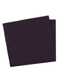 Elegancka, Jednokolorowa Poszetka - Chattier - Kolor Wina. Kolor: czerwony. Materiał: poliester