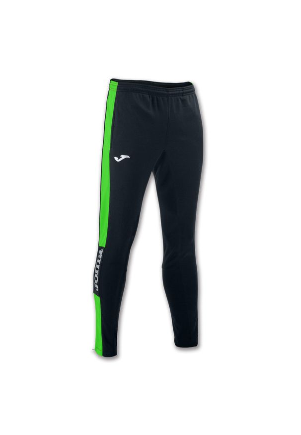 Spodnie do piłki nożnej męskie Joma Championship IV długie. Kolor: wielokolorowy, czarny, zielony