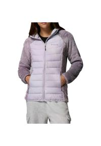 columbia - Kurtka COLUMBIA POWDER LITE II SHERPA HYB Fioletowy. Kolor: fioletowy. Materiał: syntetyk #1