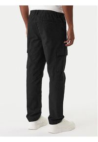 BOSS Spodnie materiałowe Sisla-9-Cargo 50552096 Czarny Slim Fit. Kolor: czarny. Materiał: bawełna #5