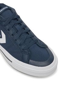 Converse Tenisówki Sport Casual A12528C Granatowy. Okazja: na co dzień. Kolor: niebieski. Materiał: materiał. Styl: sportowy, casual #4
